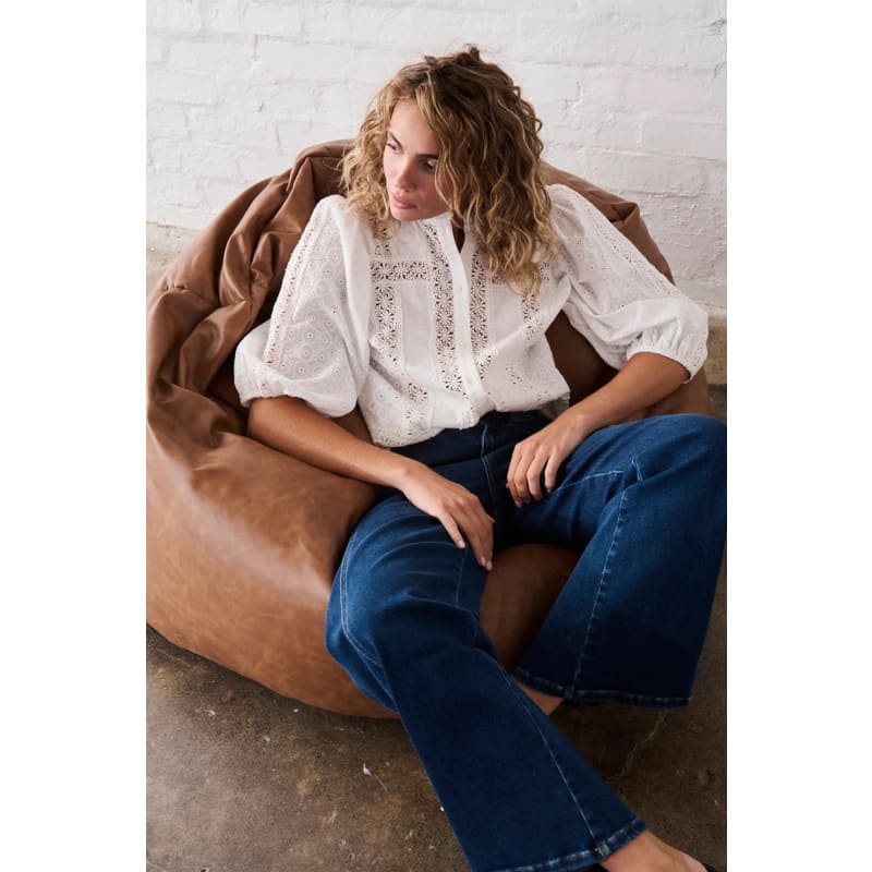 Isabella Shirt | White Tops