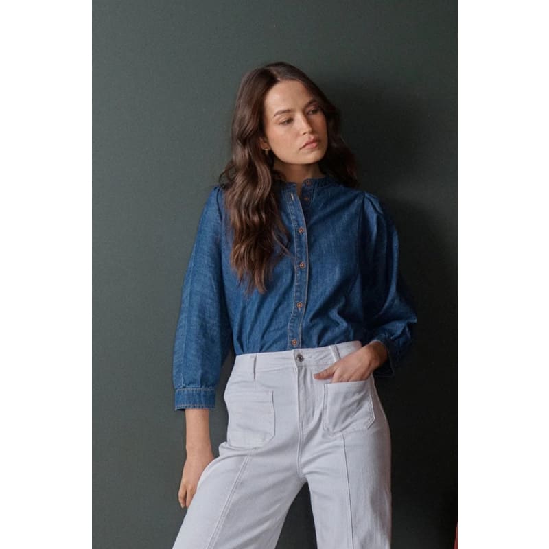 Isla Shirt | Dakota Wash - Tops