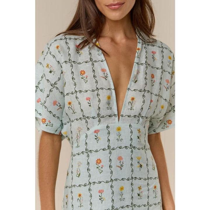 Jasmine Dress | Calypso Tile - Dress