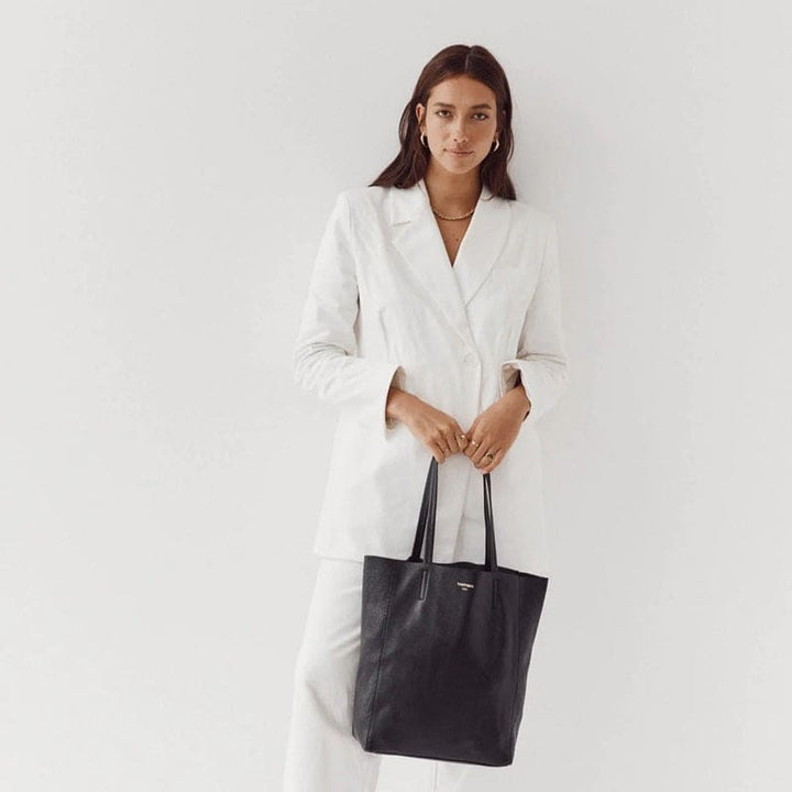 Jillian Shopper Tote | Black - Accessories