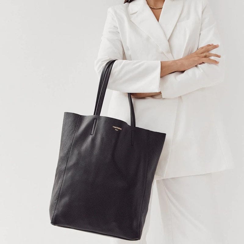 Jillian Shopper Tote | Black - Accessories