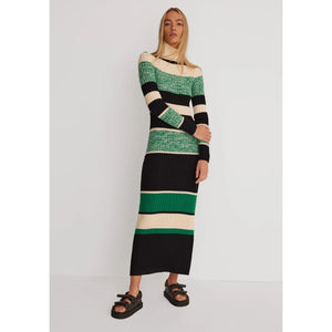 Kaia Midi Dress | Green - Dress