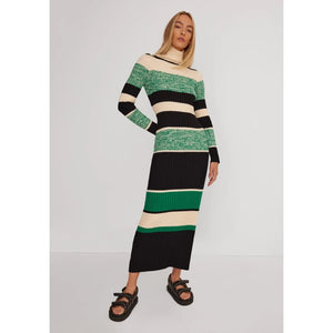 Kaia Midi Dress | Green - Dress