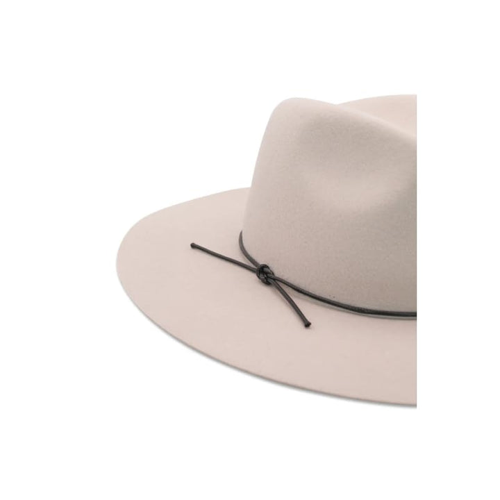 Kaiya Soft Wool Felt Fedora | Beige - Accessories
