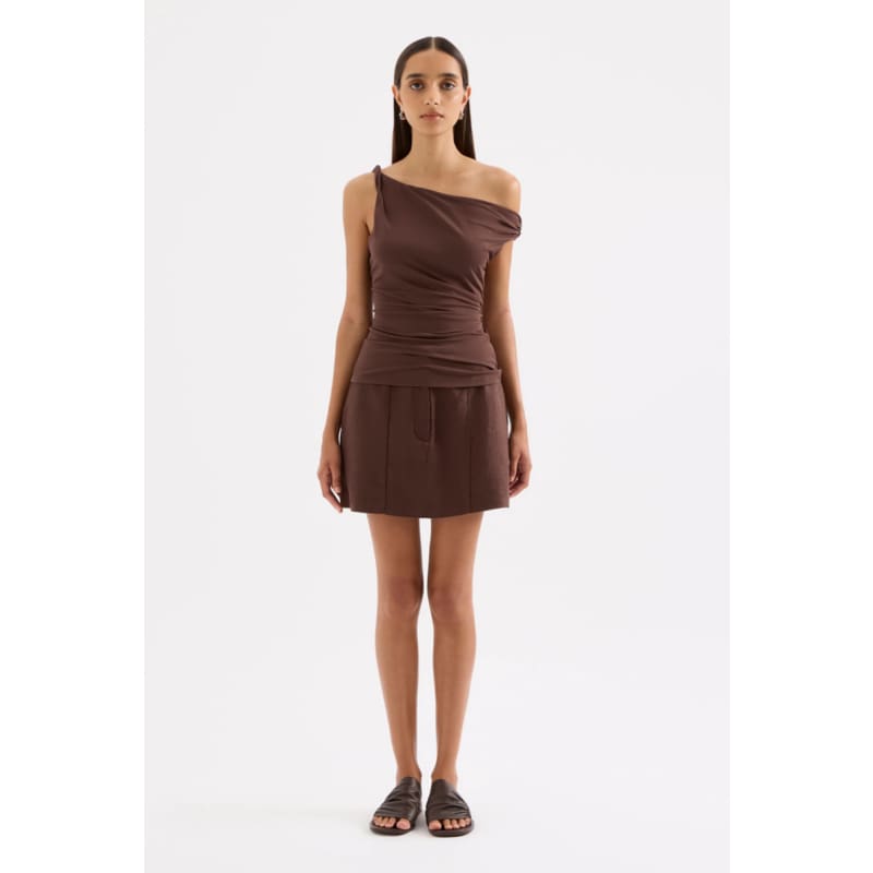 Kassias Top | Chocolate - Tops