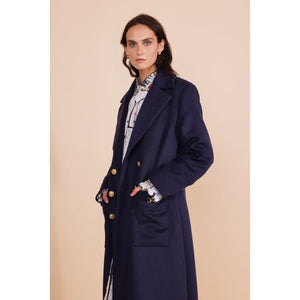 Kate Coat | Navy - Jackets