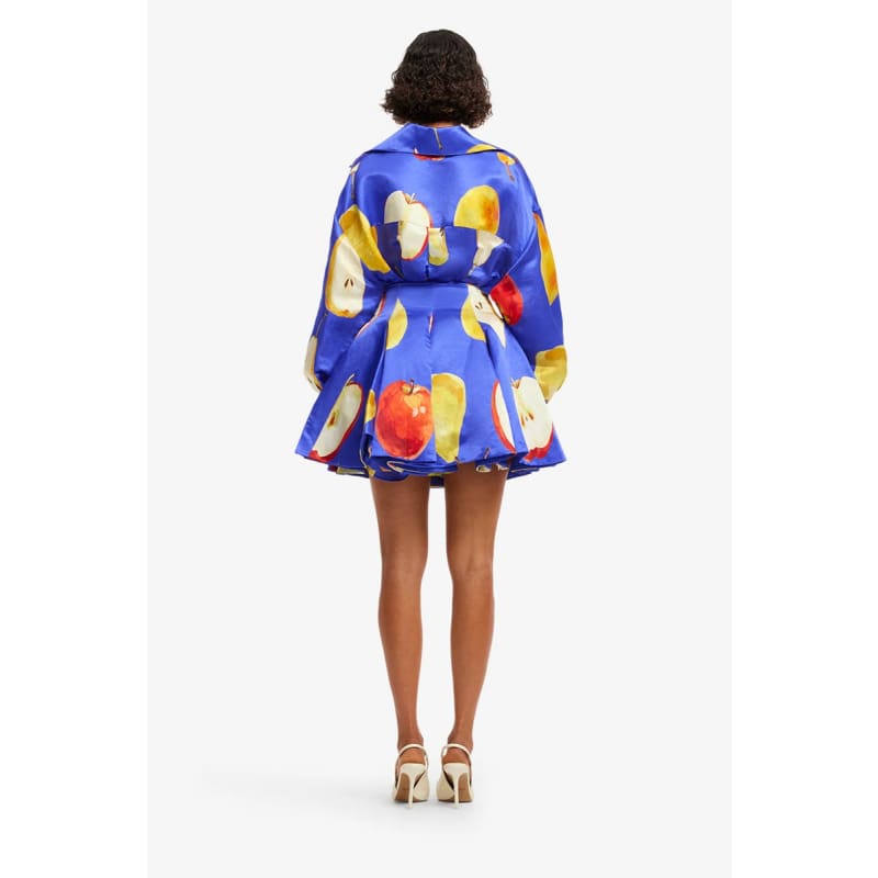 Kathleen Linen Blouse | Pear Print - Tops