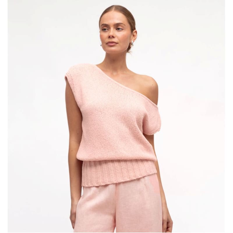 Knit Top | Soft Pink - Tops