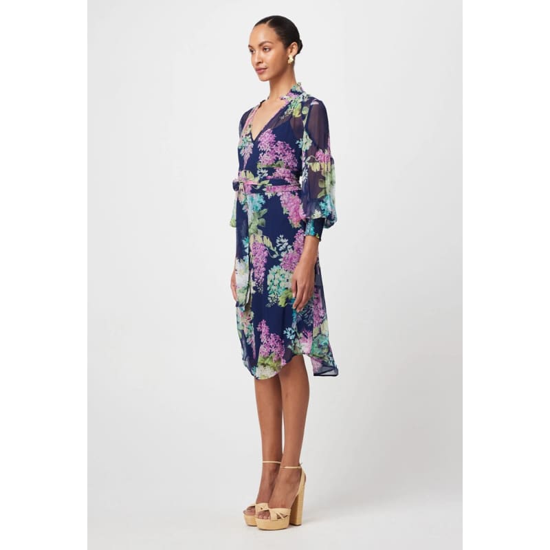 Lane Viscose Chiffon Dress | Wisteria Alba - Dress