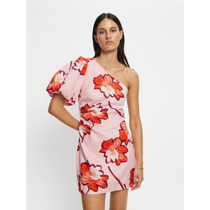 Lani One Shoulder Mini Dress - Dress