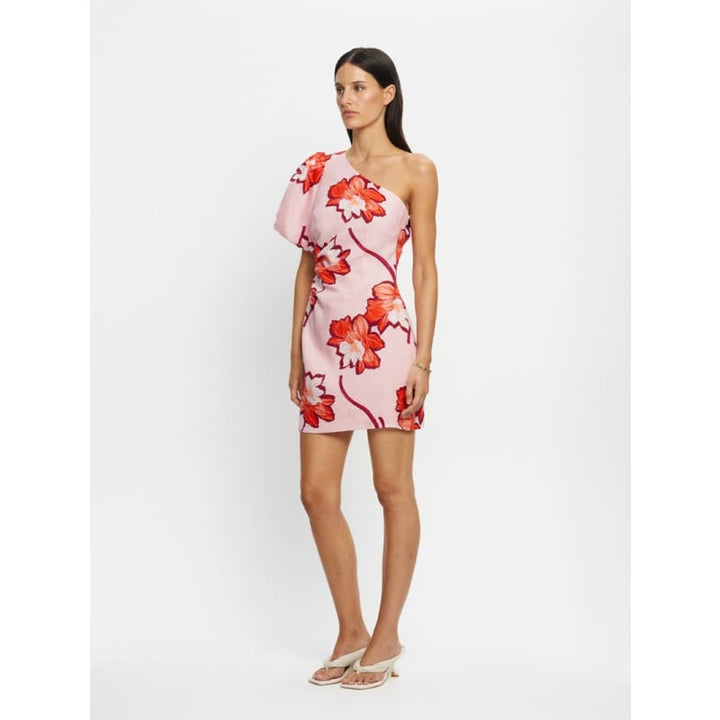 Lani One Shoulder Mini Dress - Dress