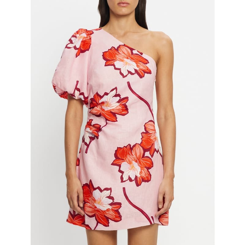 Lani One Shoulder Mini Dress - Dress