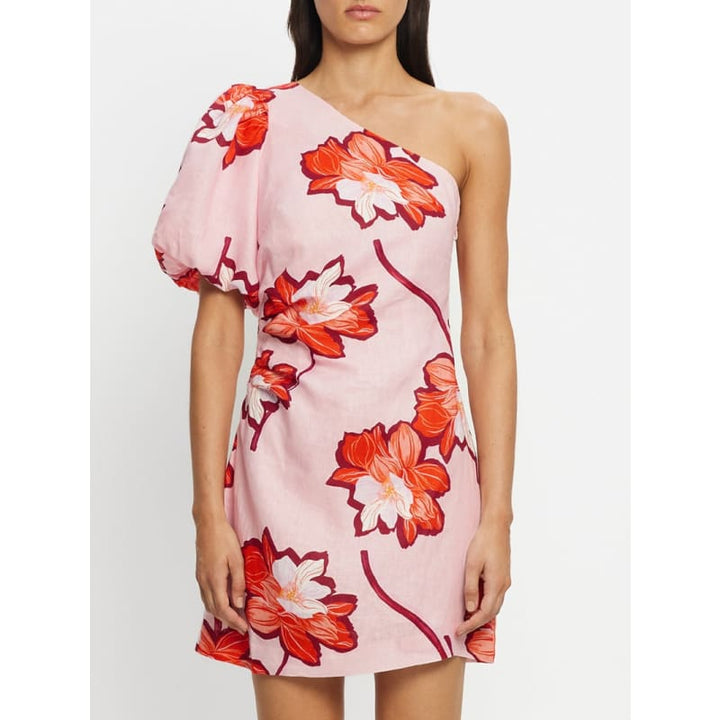 Lani One Shoulder Mini Dress - Dress