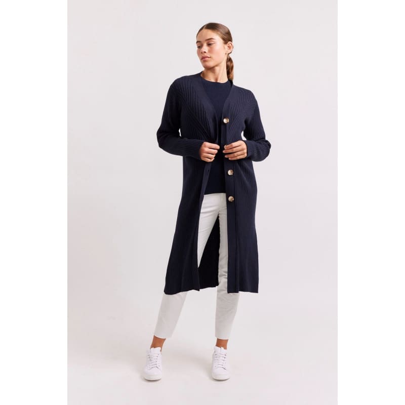 Leah Cardi Neat Navy - Tops