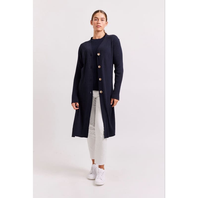 Leah Cardi Neat Navy - Tops