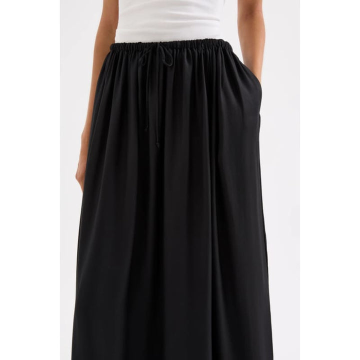 Leandra Maxi Skirt | Black - Bottoms