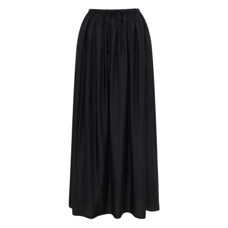Leandra Maxi Skirt | Black - Bottoms
