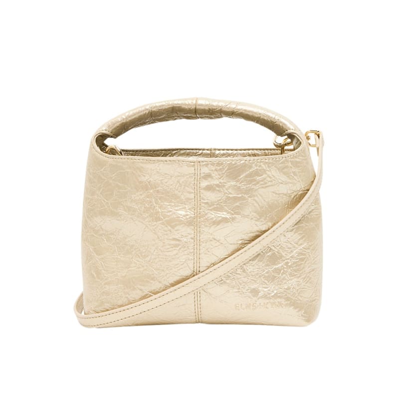 Linton Crossbody | Light Gold Crinkle - Accessories