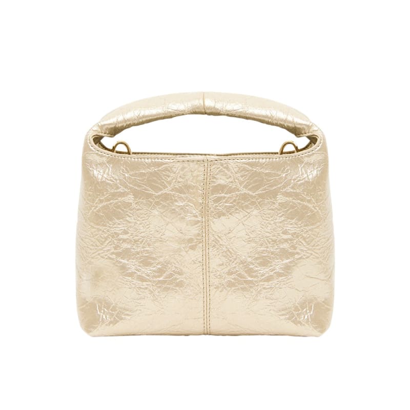 Linton Crossbody | Light Gold Crinkle - Accessories