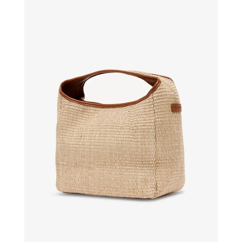 Linton Weave Crossbody | Tan Pebble & Natural - Accessories