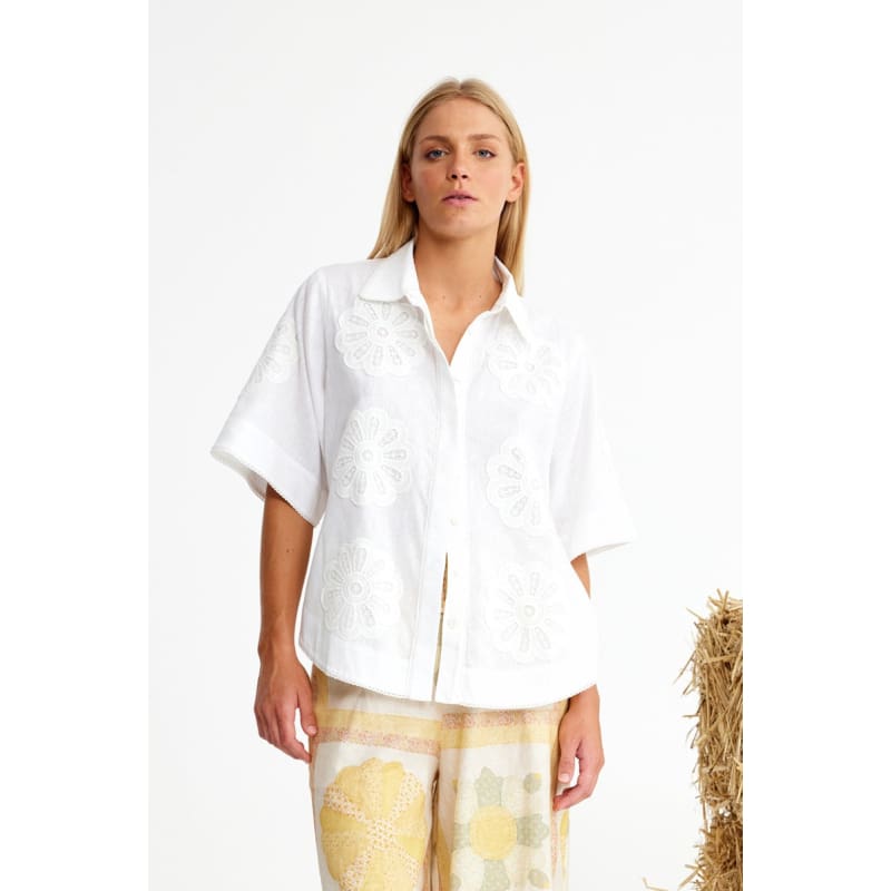 Lipizzaner Blouse | White - Tops