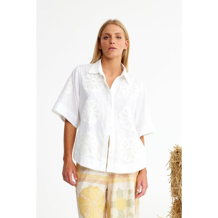 Lipizzaner Blouse | White - Tops