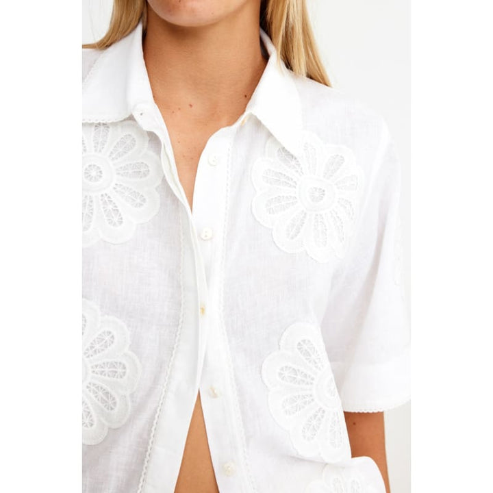 Lipizzaner Blouse | White - Tops