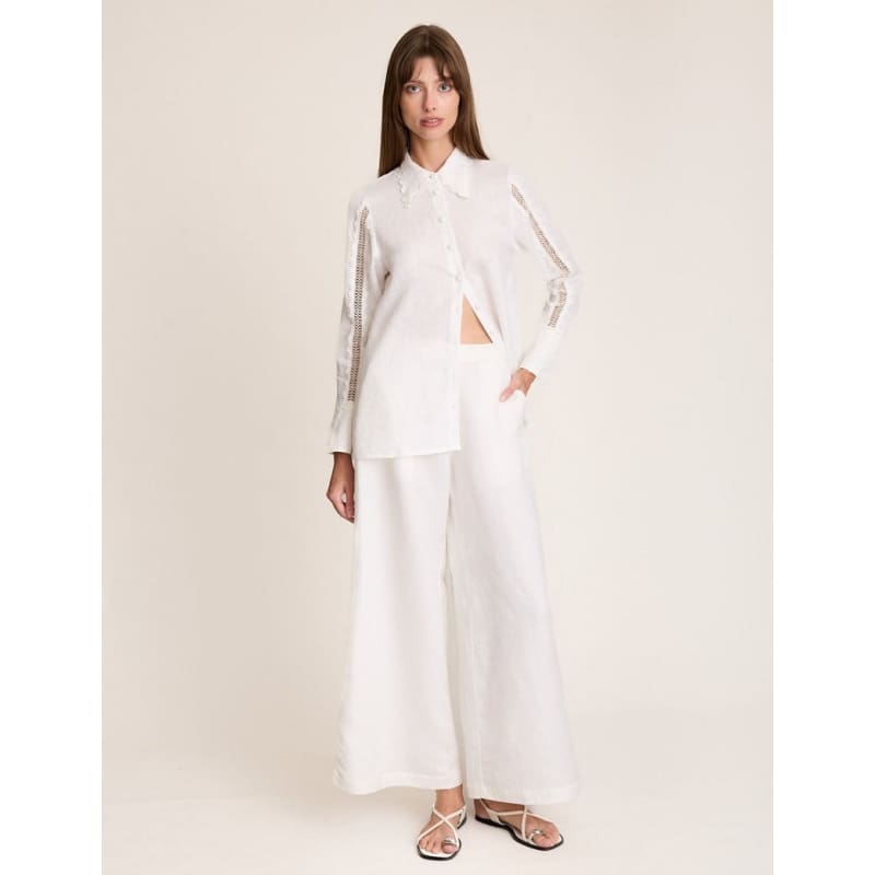 Lotte Pant | Ivory - Bottoms