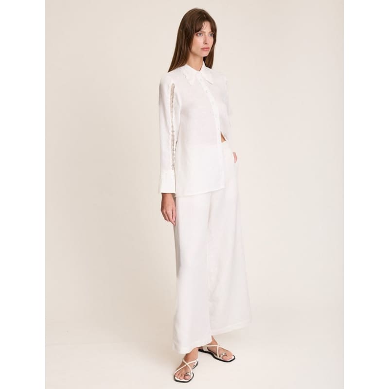 Lotte Pant | Ivory - Bottoms