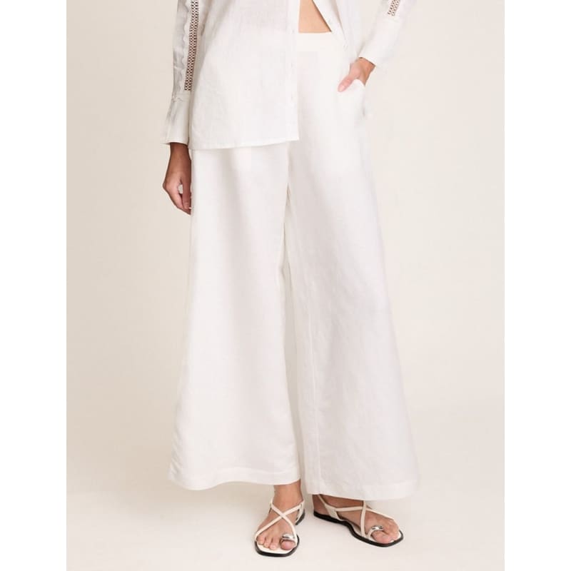 Lotte Pant | Ivory - Bottoms