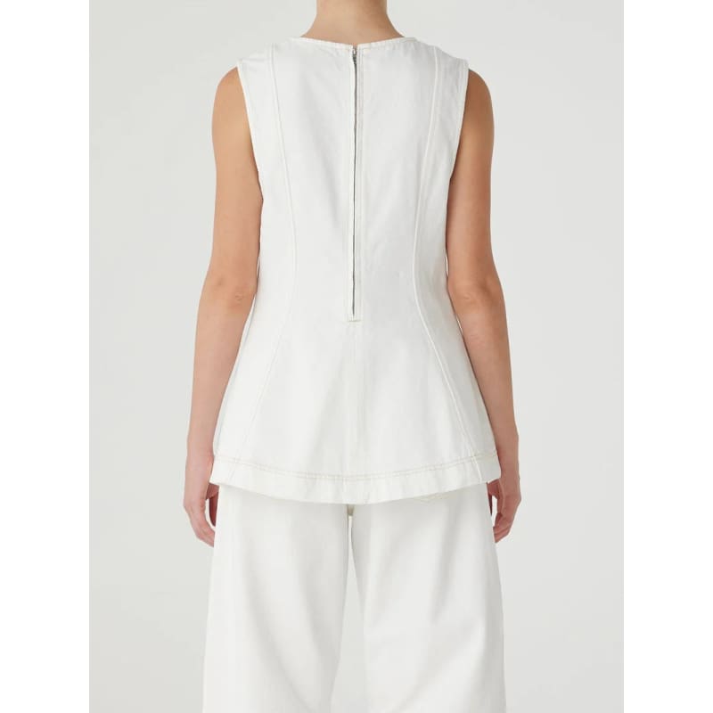 Lucille Top | White - Tops