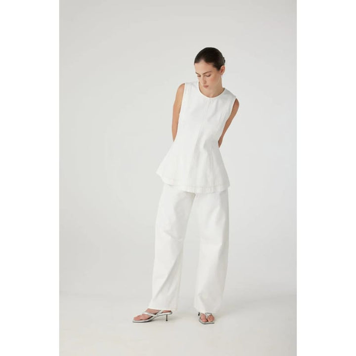 Lucille Top | White - Tops