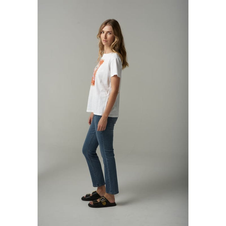 Lucky Seven Printed Tee | Printed C13011 236 Tops