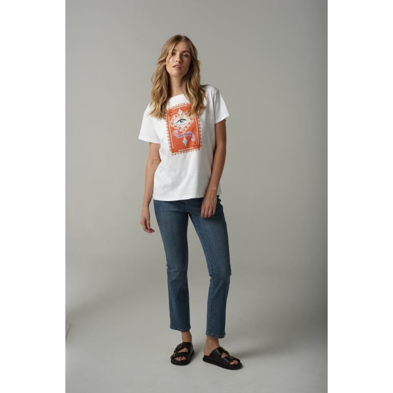 Lucky Seven Printed Tee | Printed C13011 236 Tops