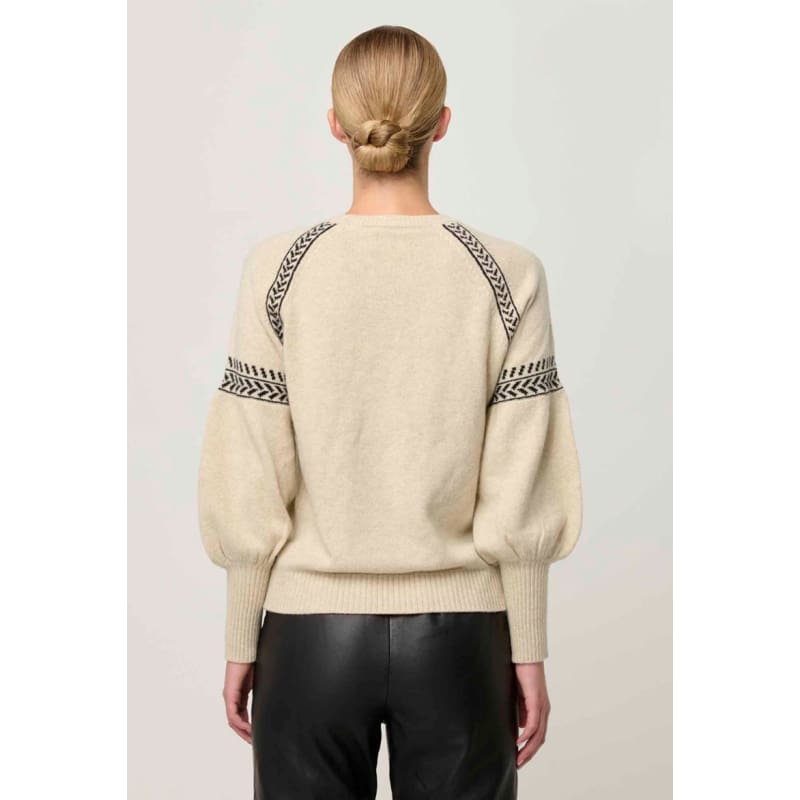 Luna Merino Wool Knit Top | Blanca - Knitwear