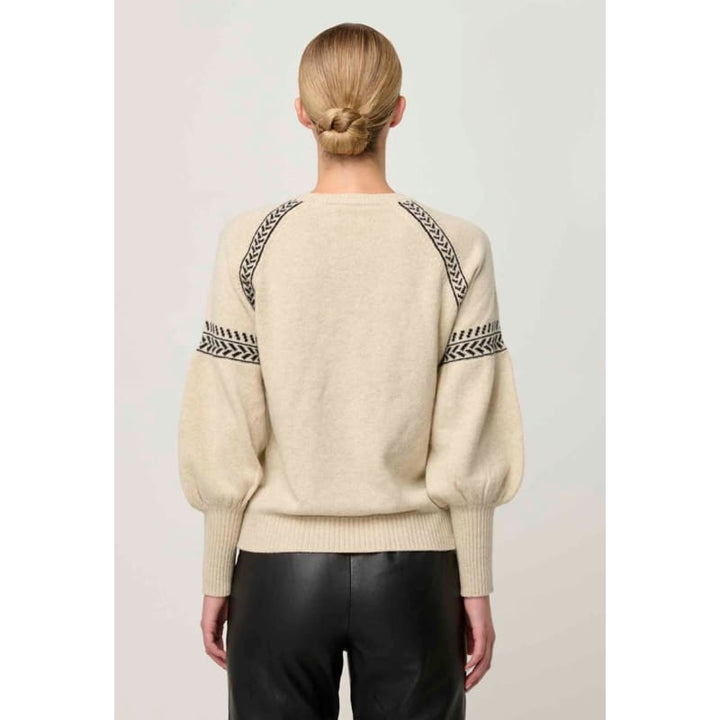 Luna Merino Wool Knit Top | Blanca - Knitwear