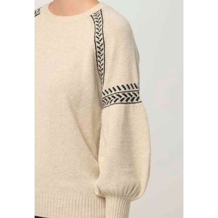 Luna Merino Wool Knit Top | Blanca - Knitwear