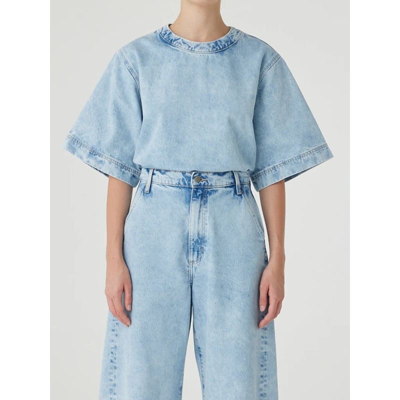 Luna Top | Cloud Wash - Tops