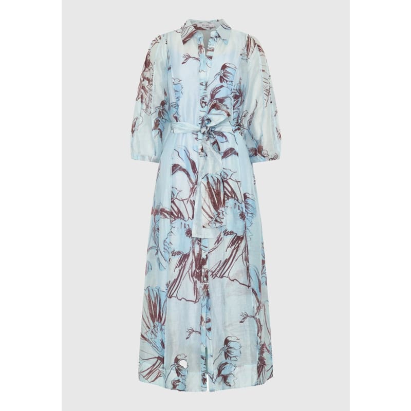 Mae Shirt Dress | Sky - Dress