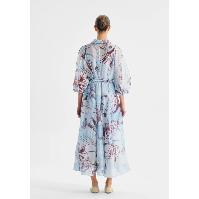 Mae Shirt Dress | Sky - Dress