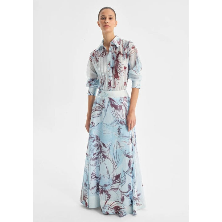 Mae Skirt | Sky - Bottoms