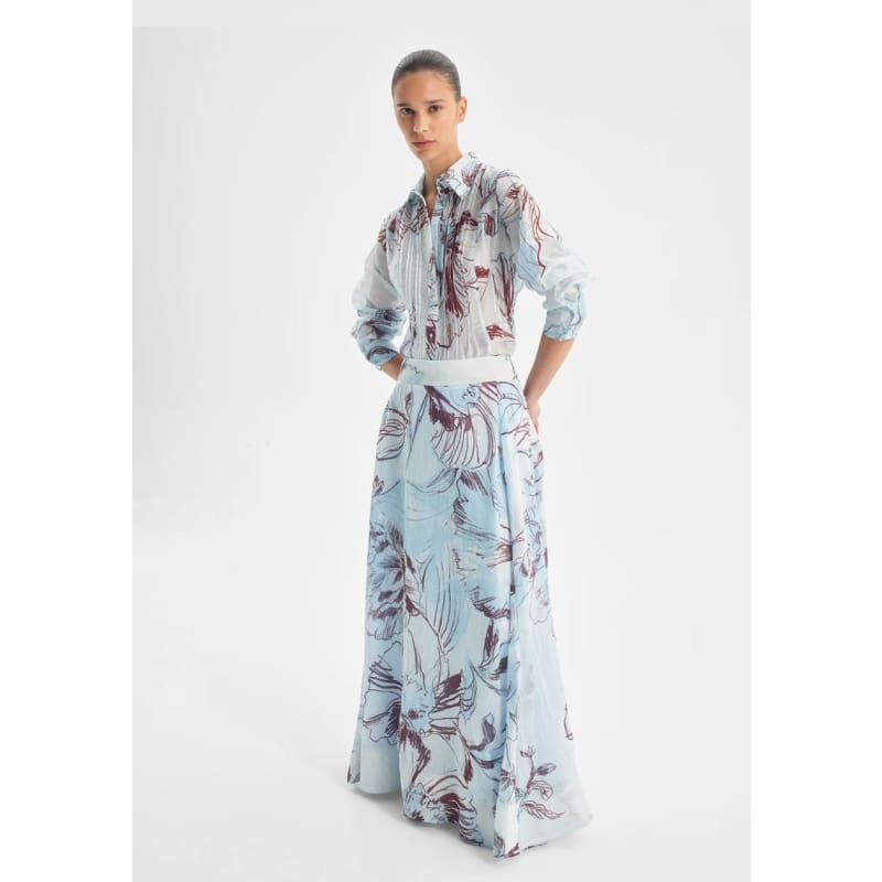 Mae Skirt | Sky - Bottoms