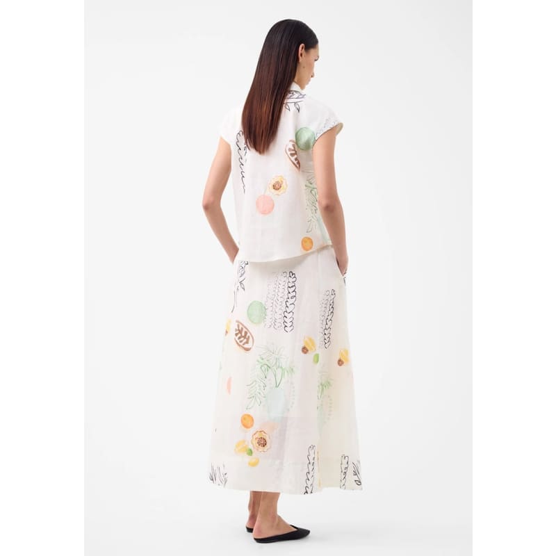 Maison Linen Skirt - Bottoms