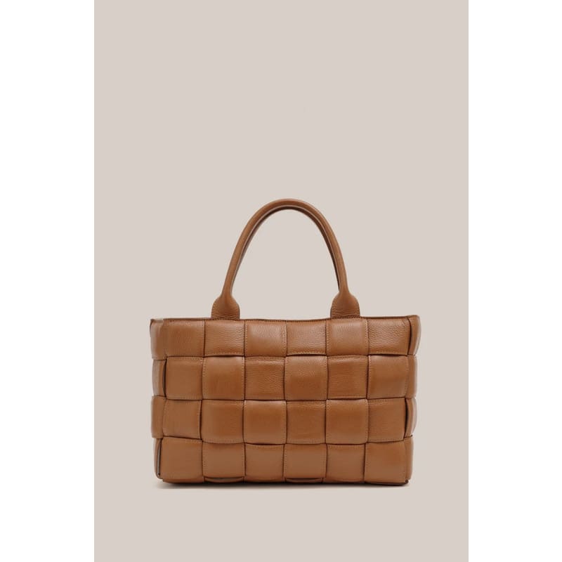 Margot XL Woven Tote | Tan - Accessories