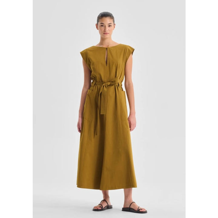 Marique Dress | Tobacco Dress