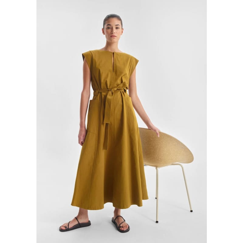 Marique Dress | Tobacco Dress