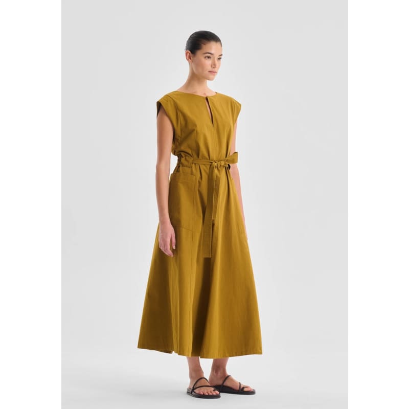 Marique Dress | Tobacco Dress