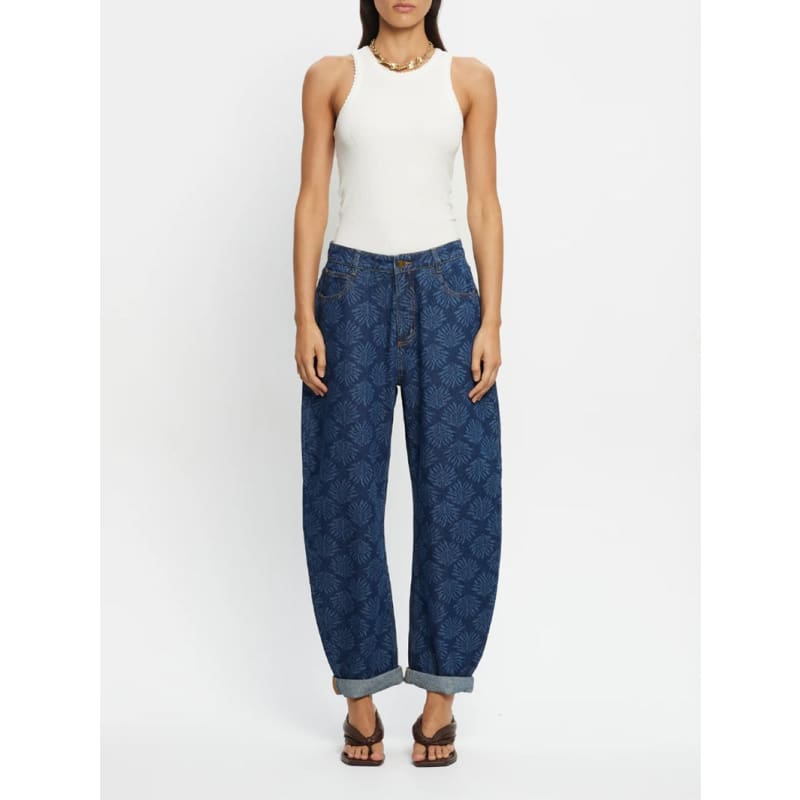 Marla Denin Barrel Leg Jean | Iluka - Bottoms