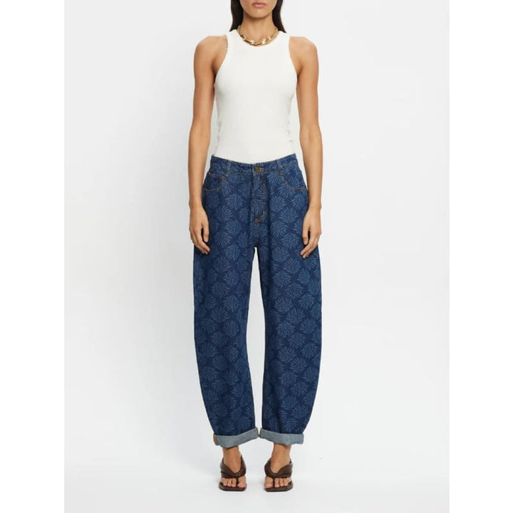 Marla Denin Barrel Leg Jean | Iluka - Bottoms