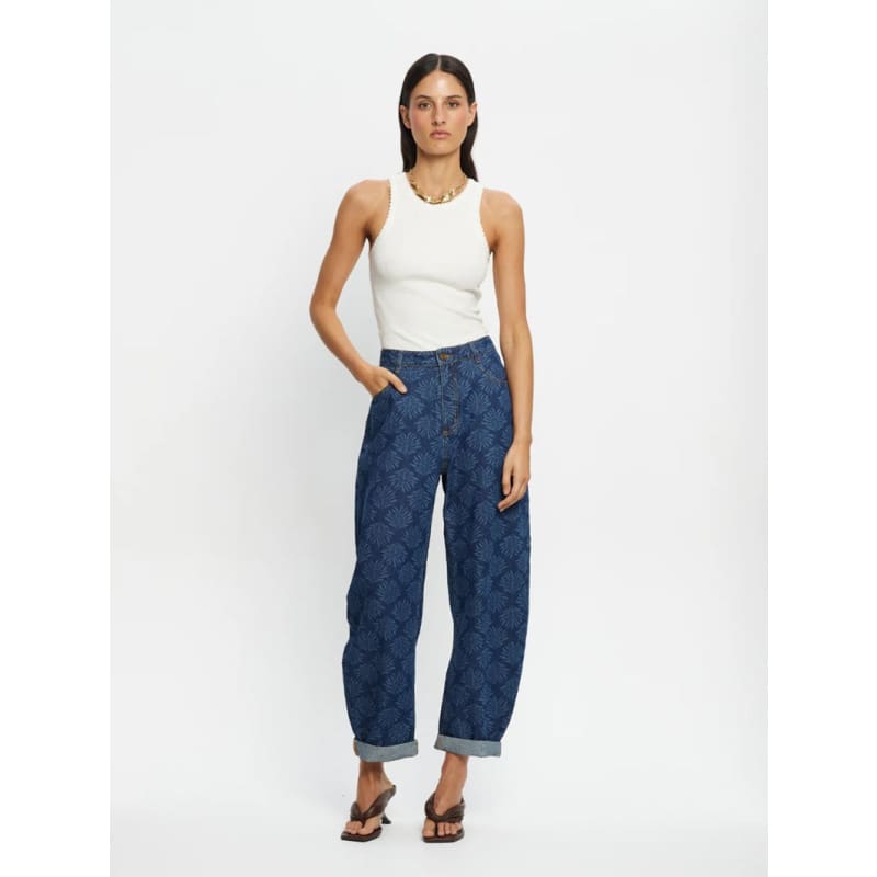 Marla Denin Barrel Leg Jean | Iluka - Bottoms